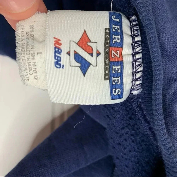 Vintage 90s Jerzee’s Crewneck Pullover Sweatshirt - Picture 6 of 8